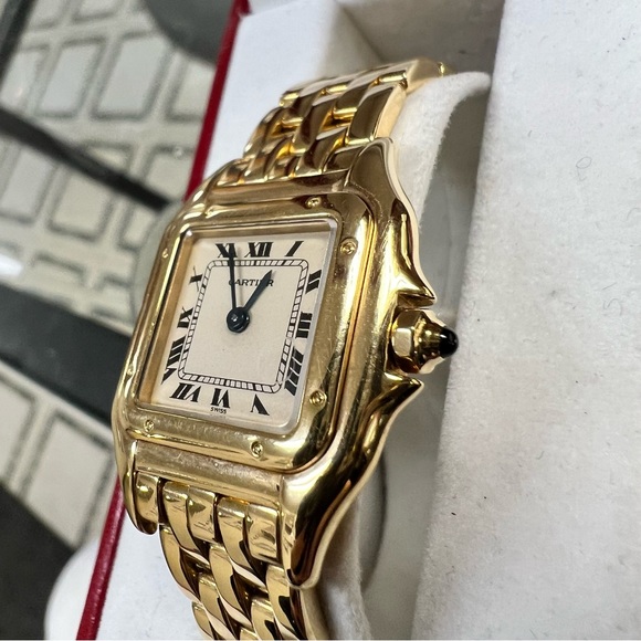 Vintage PANTHÈRE DE CARTIER WATCH - Picture 7 of 12